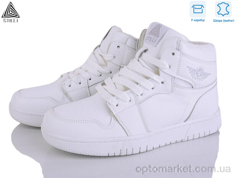 Купить Кросівки жіночі MN10-28 шкіра піна Stilli білий, фото 1