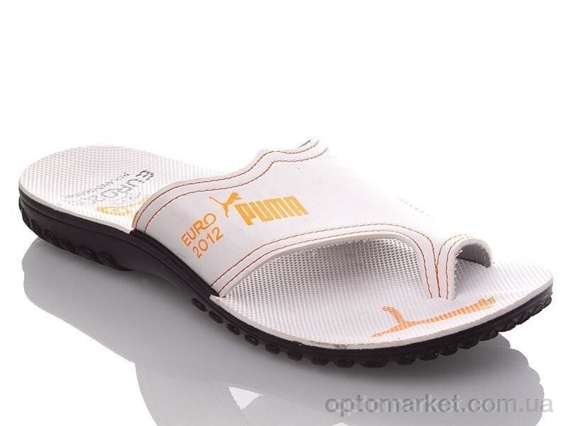 Купить Шльопанці чоловічі MP white-orange P Demur білий, фото 1