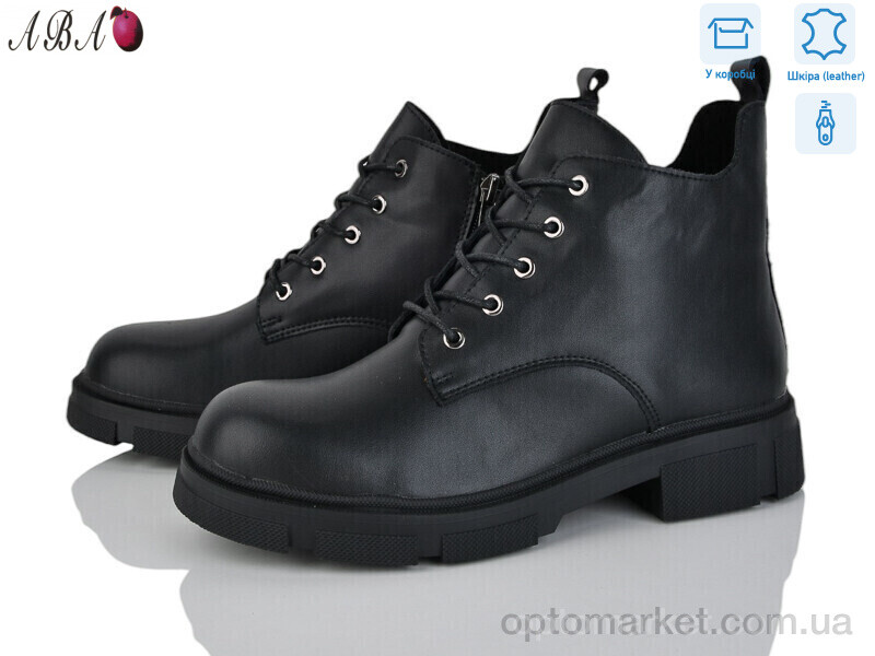 Купить Черевики жіночі MP3ABA-1 Lemon чорний, фото 1