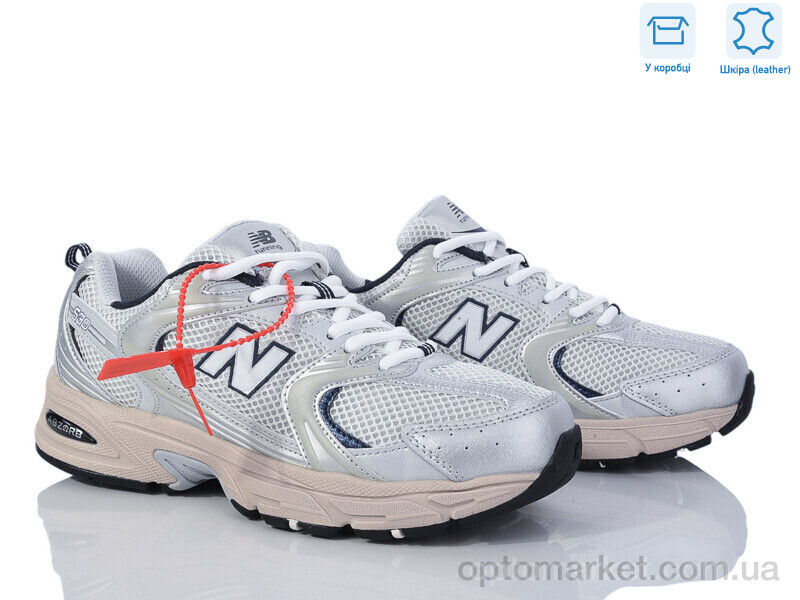Купить Кросівки унісекс MR530KA N.w balance срібний, фото 2