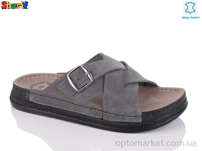 Купить Шльопанці чоловічі MS6004-2 Serra сірий, фото 1
