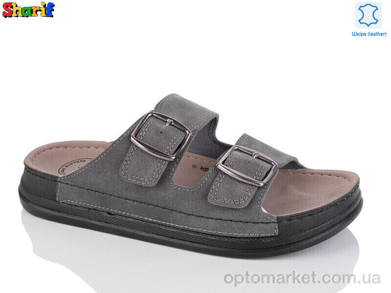 Купить Шльопанці чоловічі MS6005-1 Serra сірий, фото 1