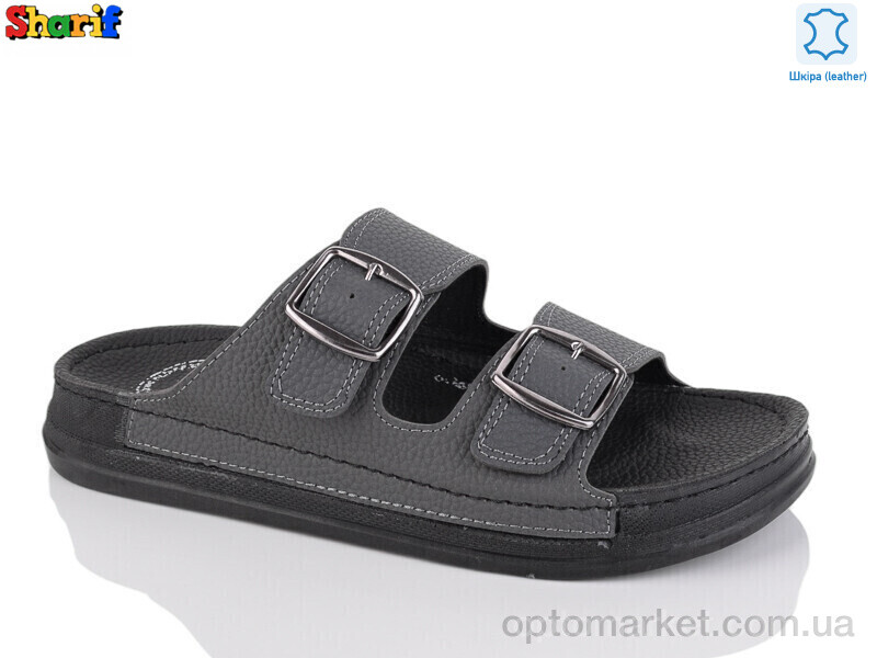 Купить Шльопанці чоловічі MS6005-3 Serra сірий, фото 1