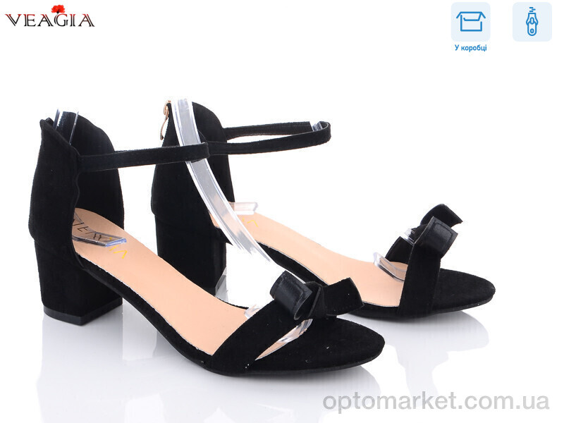 Купить Босоніжки жіночі MT133-1 Veagia чорний, фото 1