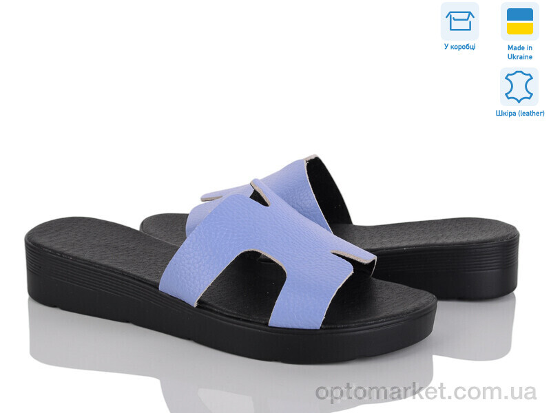 Купить Шльопанці жіночі MV118-9 A.Dama синій, фото 1