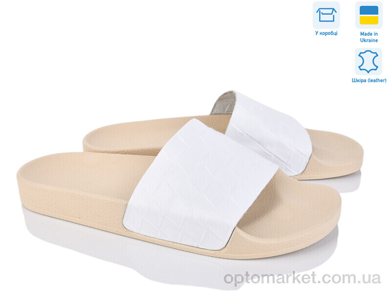 Купить Шльопанці жіночі MV12-7 (43p) A.Dama білий, фото 1