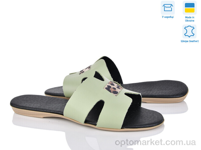 Купить Шльопанці жіночі MV126-15 зел.ш. A.Dama зелений, фото 1