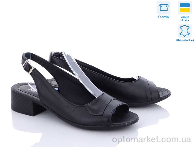 Купить Босоніжки жіночі MVБС325 чорн A.Dama чорний, фото 1