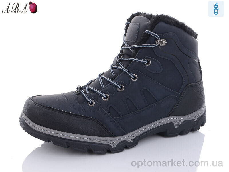 Купить Черевики чоловічі MX2306A navy Aba синій, фото 1