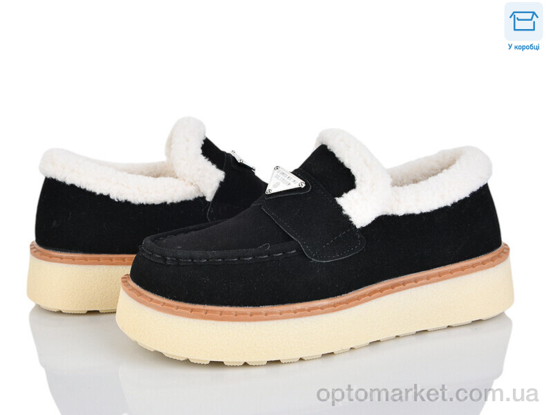 Купить Туфлі жіночі MX981-2 L&M-Lemon чорний, фото 1