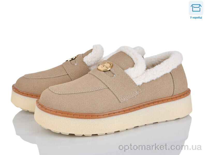 Купить Туфлі жіночі MX982-3 Love-L&M-ZDW бежевий, фото 1