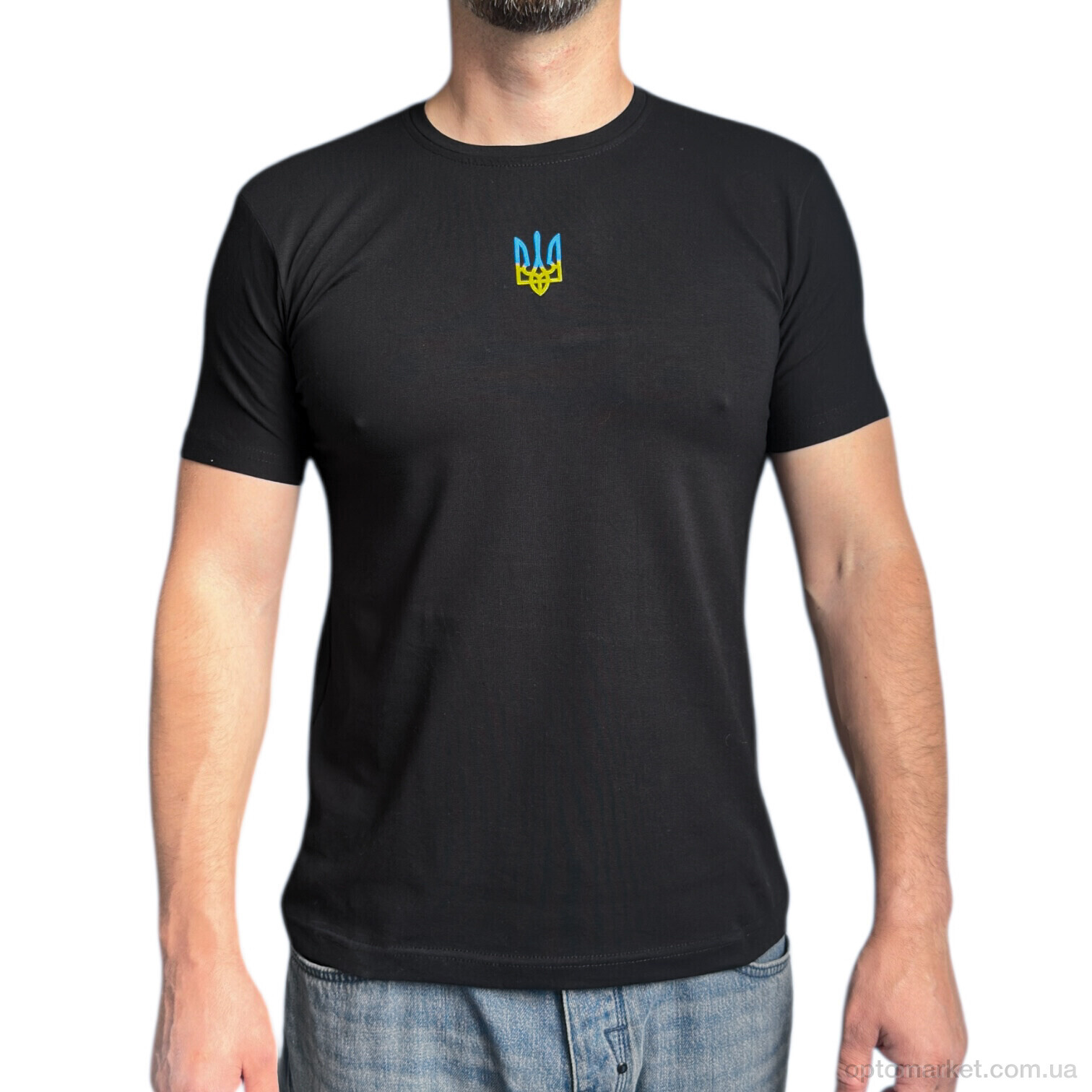 Купить Футболка чоловічі N001-1 black Leonidas чорний, фото 1