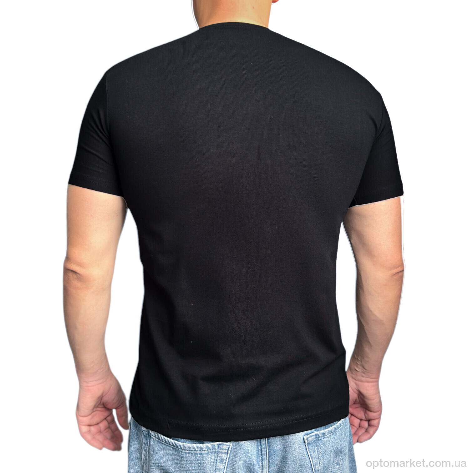 Купить Футболка чоловічі N001-1 black Leonidas чорний, фото 2