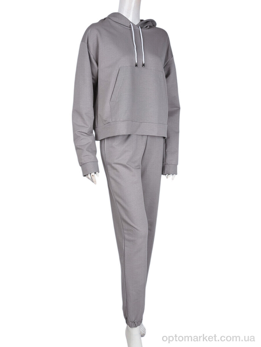 Купить Спортивний костюм жіночі N001-1 grey Banko сірий, фото 1