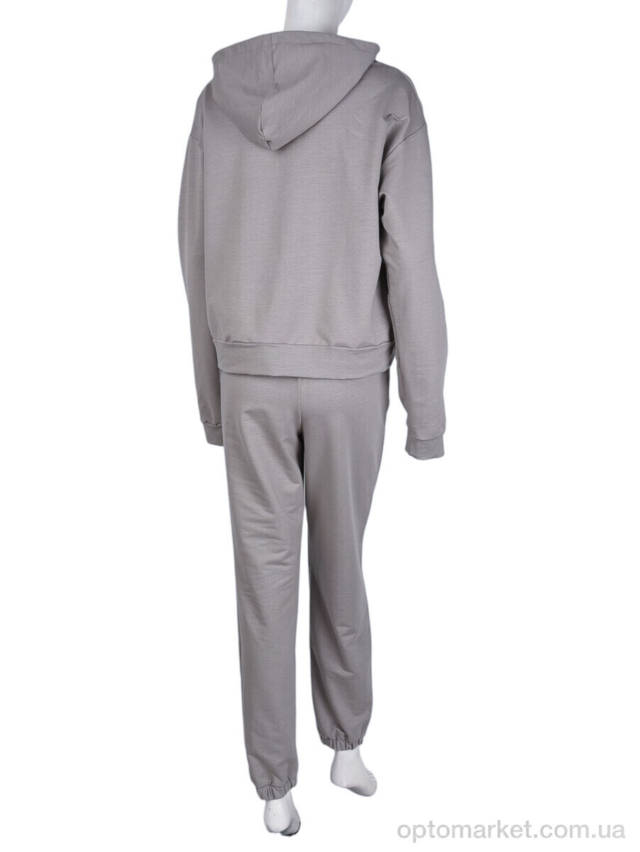 Купить Спортивний костюм жіночі N001-1 grey Banko сірий, фото 2