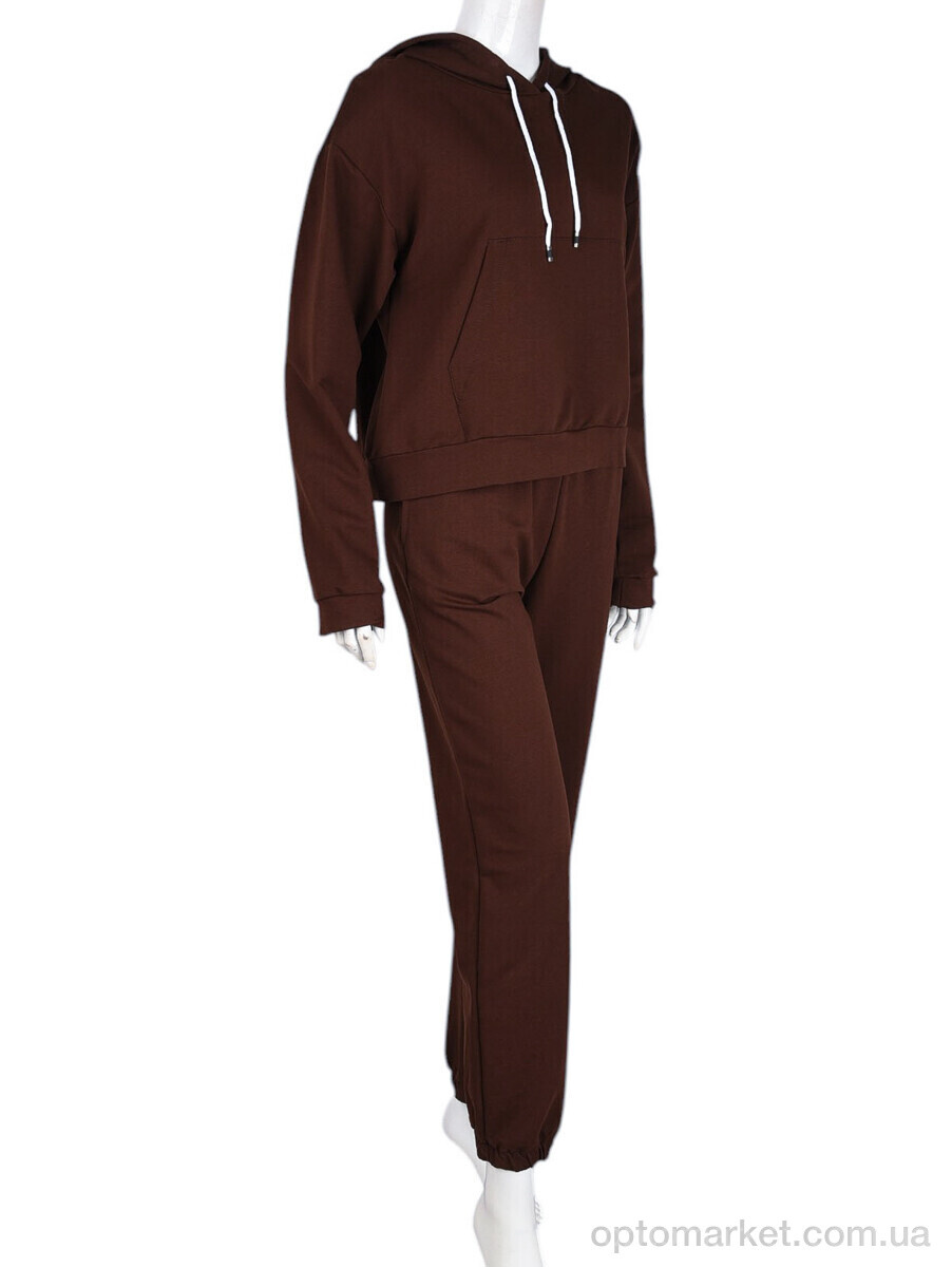 Купить Спортивний костюм жіночі N001-3 brown Banko коричневий, фото 1