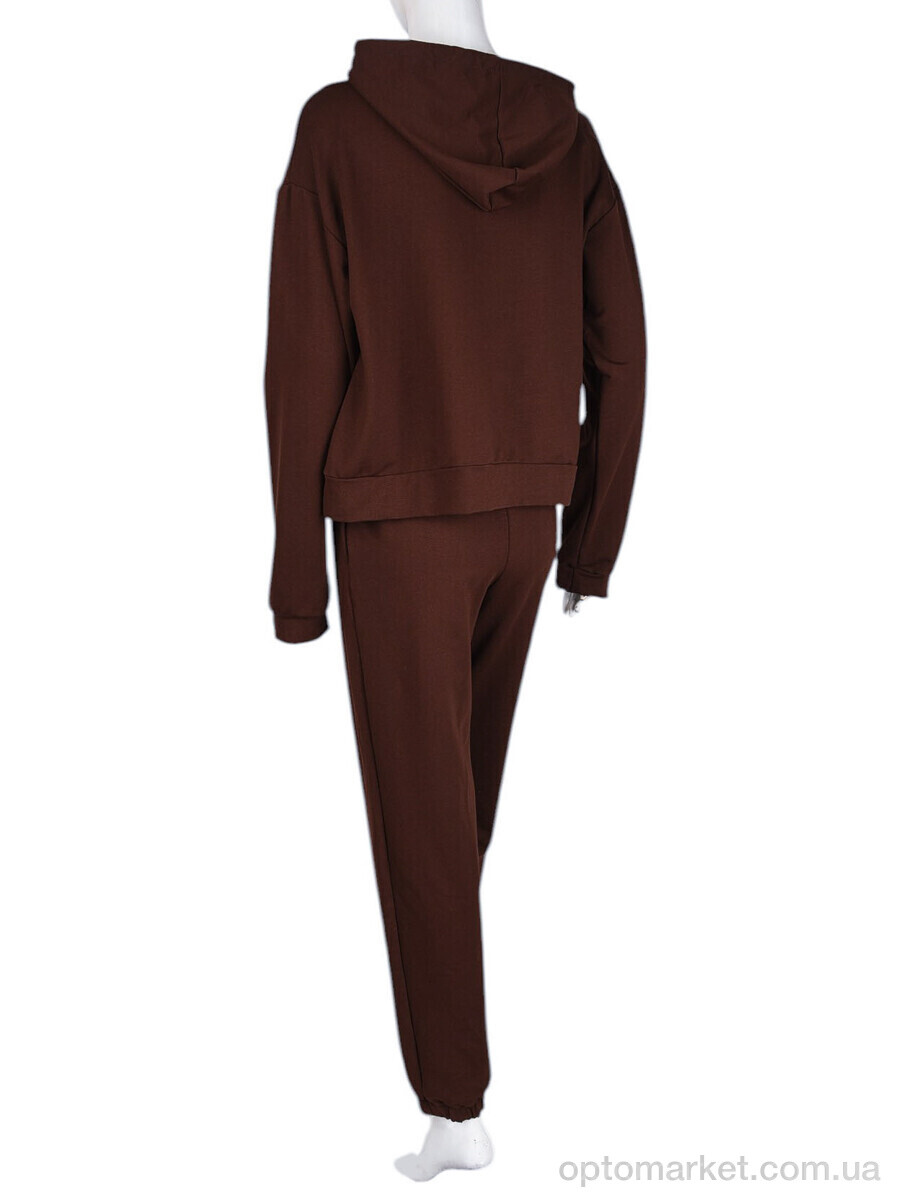 Купить Спортивний костюм жіночі N001-3 brown Banko коричневий, фото 2