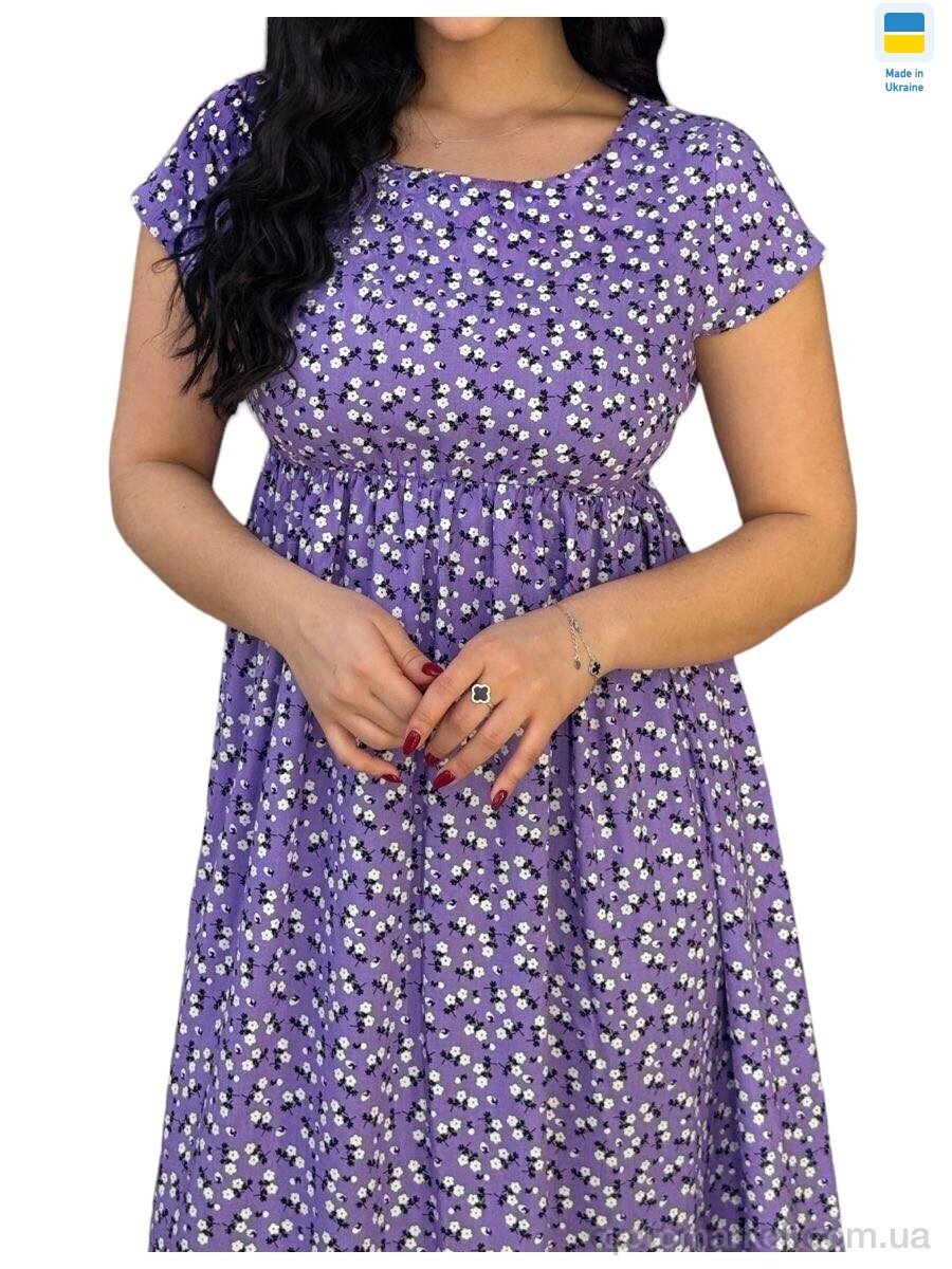 Купить Сукня жіночі N001 fiolet Optspace фіолетовий, фото 1