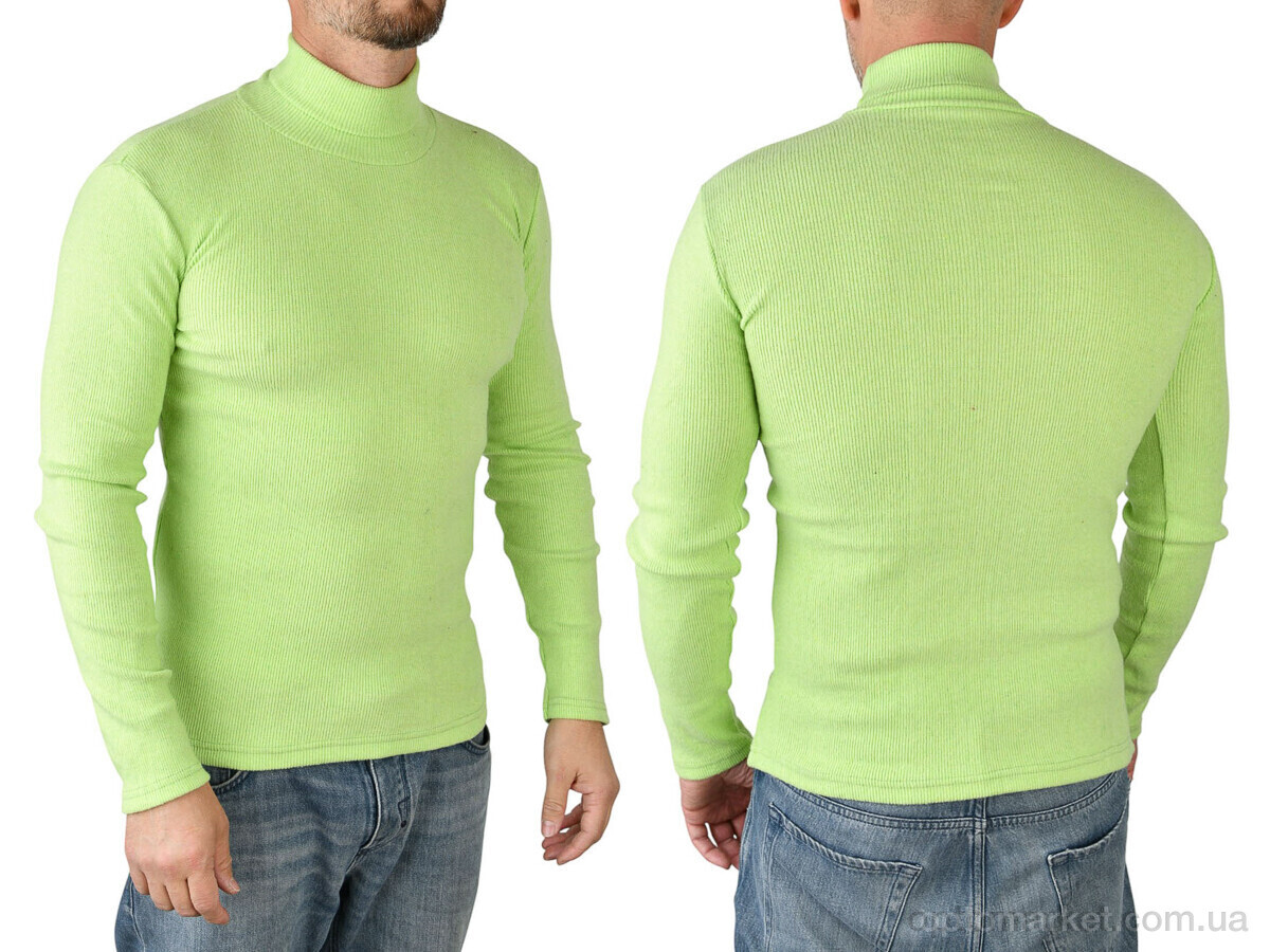 Купить Гольфи унісекс N002-14 l.green Wonderone зелений, фото 3