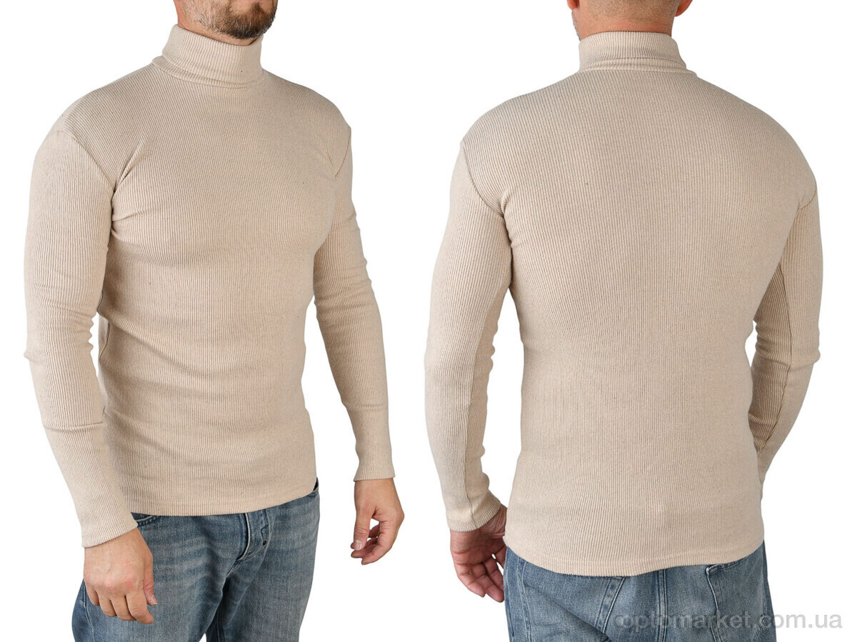 Купить Гольфи унісекс N002-19 beige Wonderone бежевий, фото 3