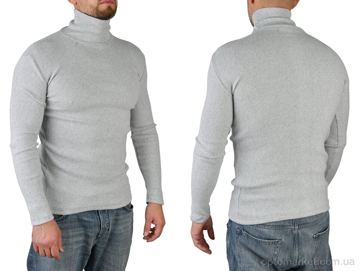 Купить Гольфи унісекс N002-2 grey Wonderone сірий, фото 3