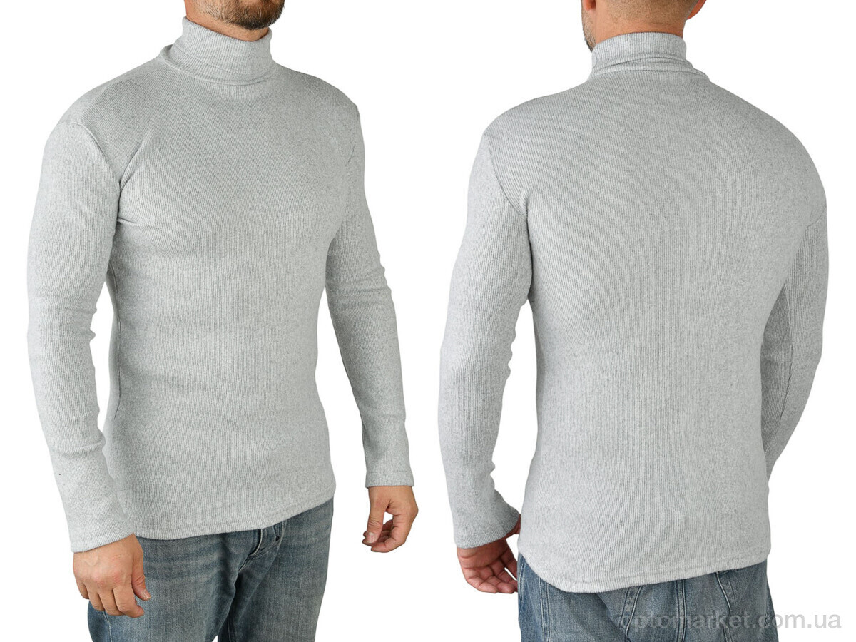 Купить Гольфи унісекс N002-25 l.grey Wonderone сірий, фото 3