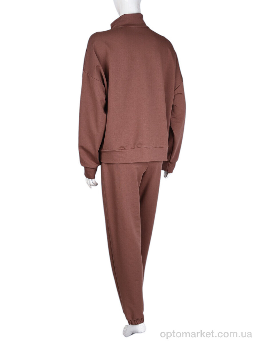 Купить Спортивний костюм жіночі N002-4 brown N.ke коричневий, фото 3