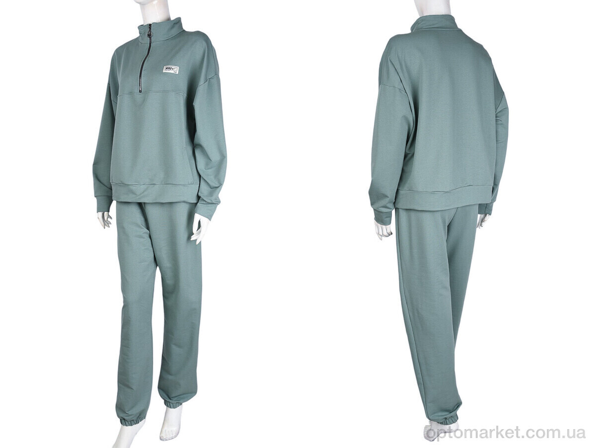 Купить Спортивний костюм жіночі N002-8 green N.ke зелений, фото 4