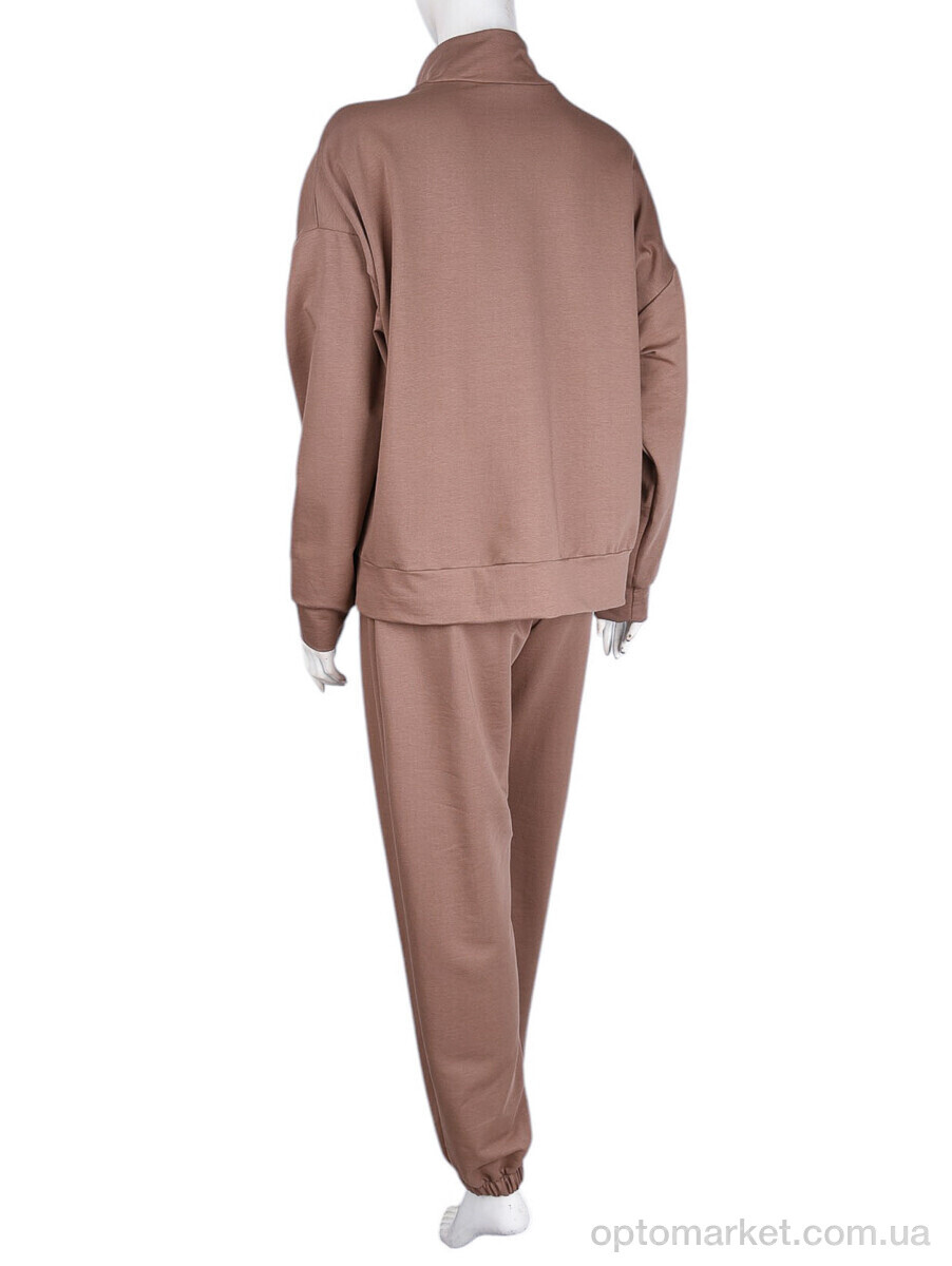 Купить Спортивний костюм жіночі N002-9 brown N.ke коричневий, фото 3