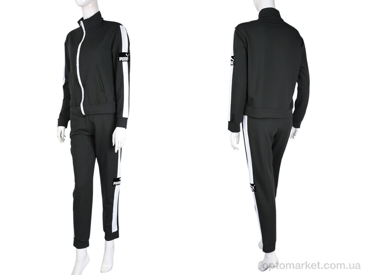 Купить Спортивний костюм жіночі N003-3 khaki P.ma хакі, фото 4