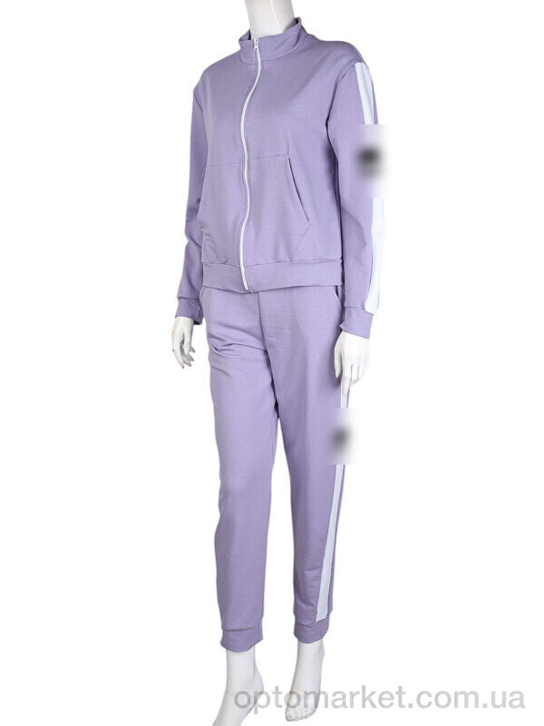Купить Спортивний костюм жіночі N003-4 violet P.ma фіолетовий, фото 1