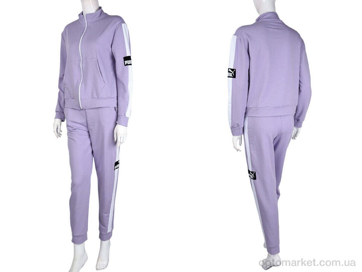 Купить Спортивний костюм жіночі N003-4 violet P.ma фіолетовий, фото 4