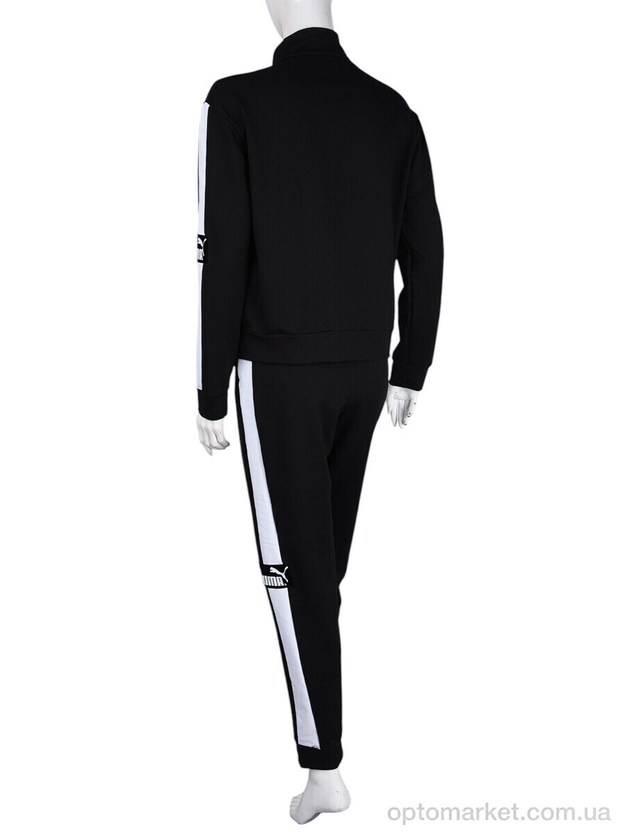 Купить Спортивний костюм жіночі N003-6 black P.ma чорний, фото 3