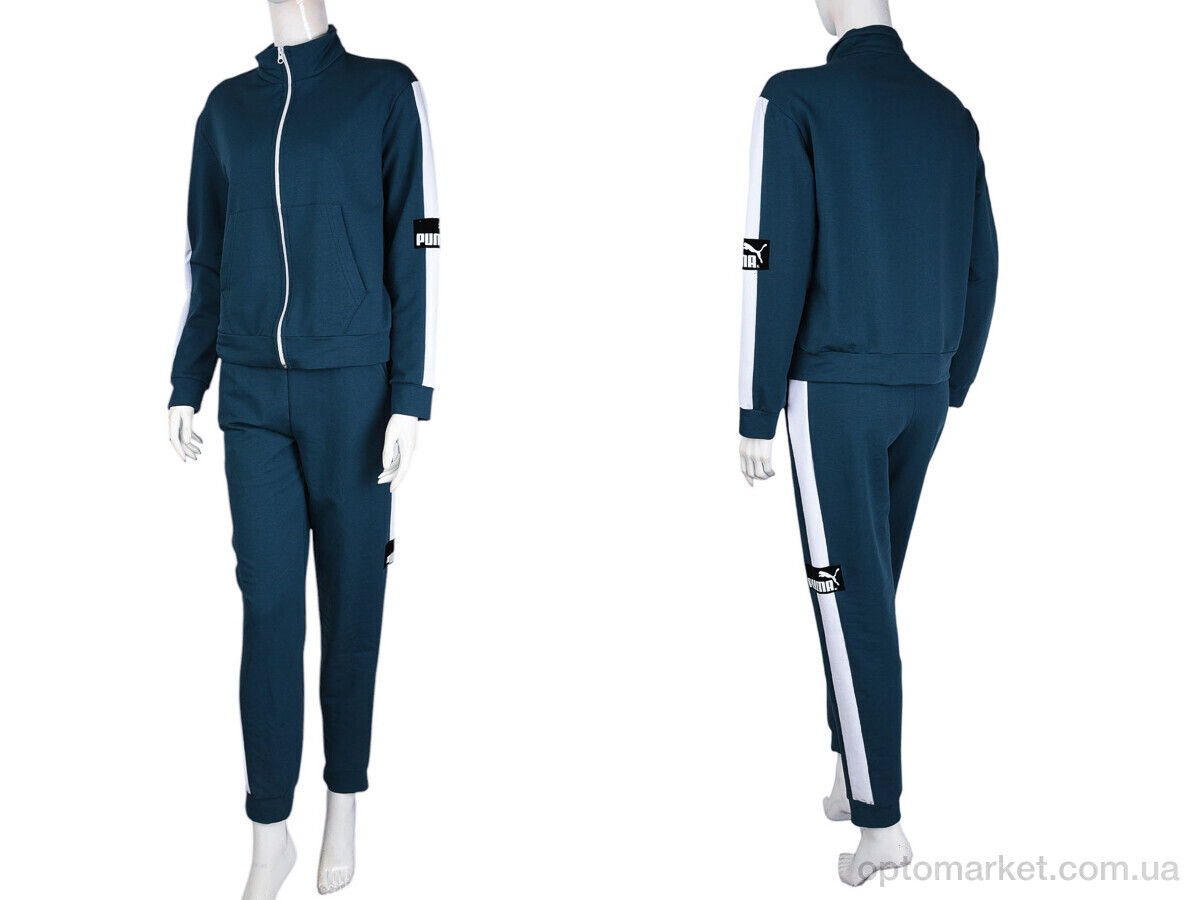 Купить Спортивний костюм жіночі N003-8 green P.ma зелений, фото 4