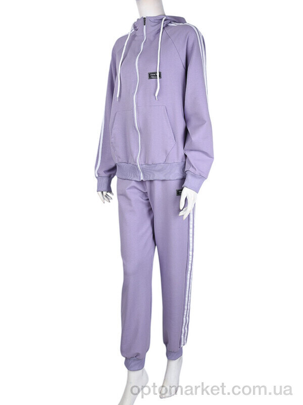 Купить Спортивний костюм жіночі N004-1 violet A.idas фіолетовий, фото 1