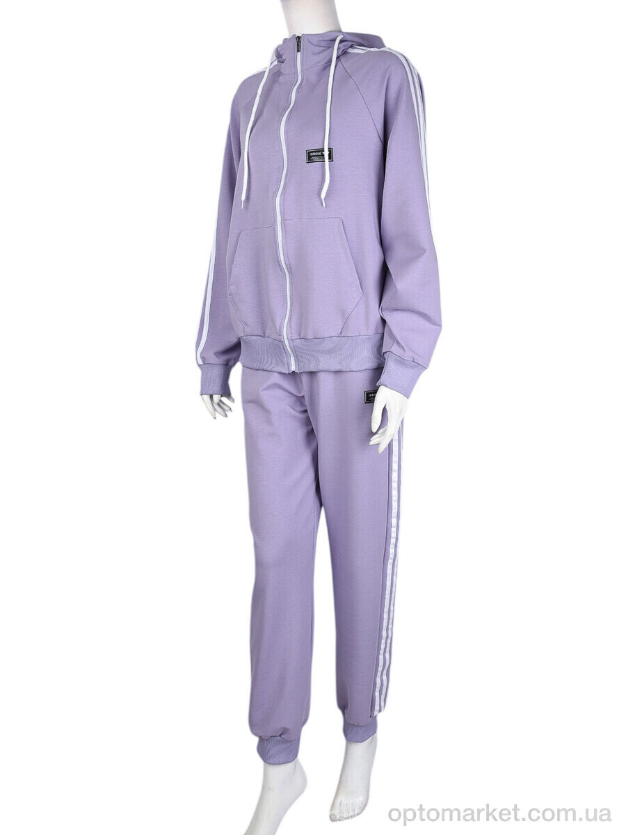 Купить Спортивний костюм жіночі N004-1 violet A.idas фіолетовий, фото 2