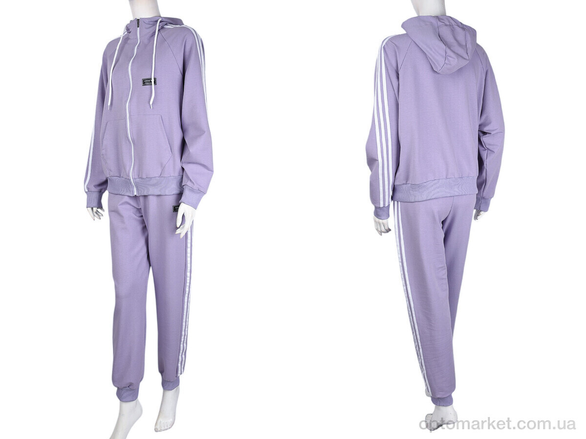 Купить Спортивний костюм жіночі N004-1 violet A.idas фіолетовий, фото 4