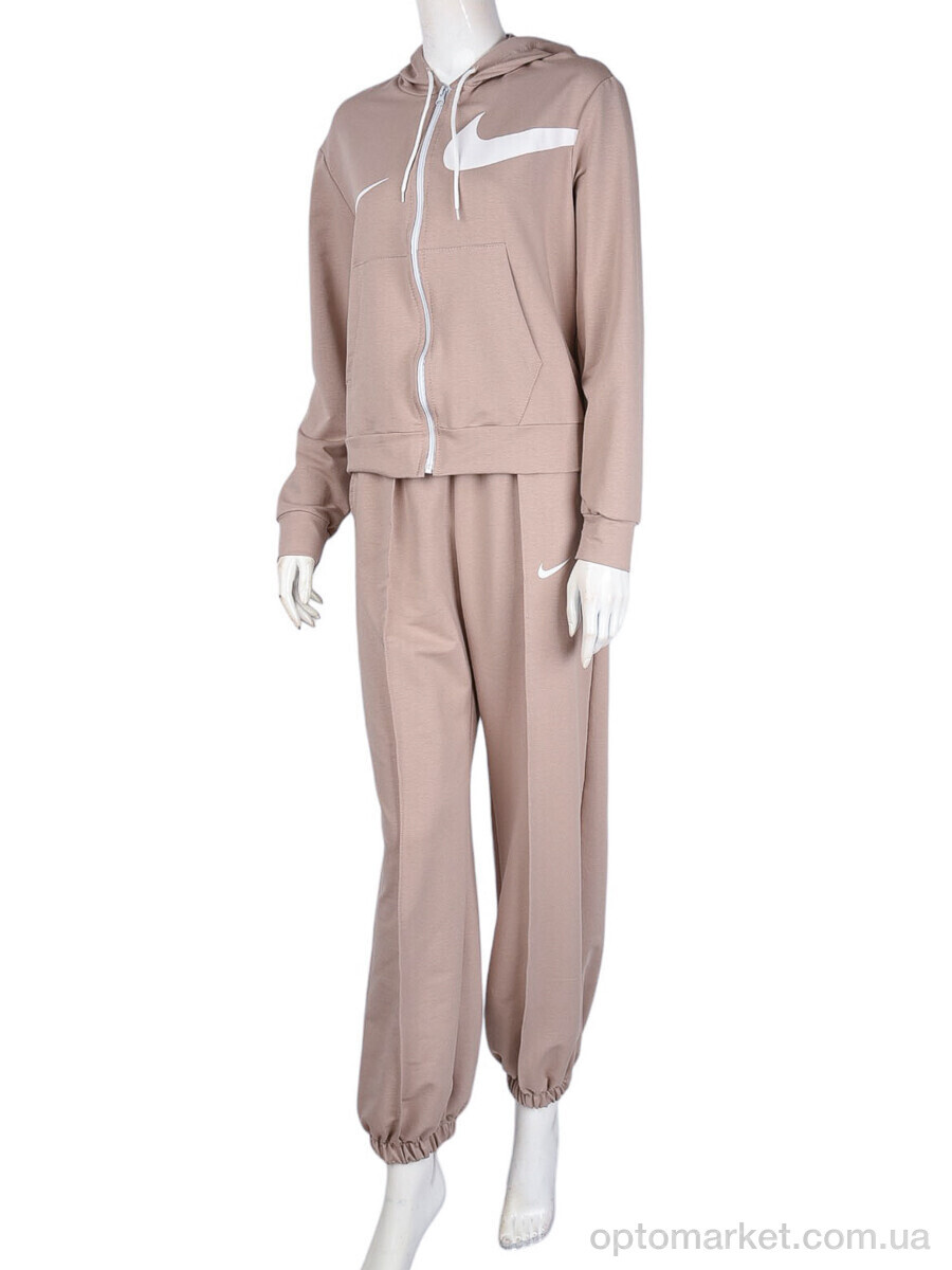 Купить Спортивний костюм жіночі N004-10 beige N.ke бежевий, фото 2