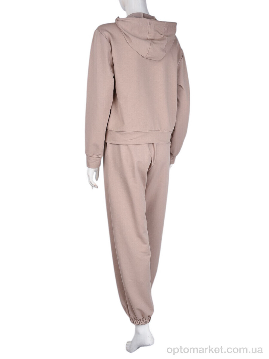 Купить Спортивний костюм жіночі N004-10 beige N.ke бежевий, фото 3