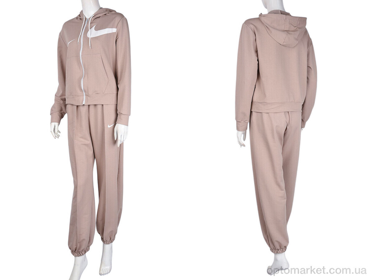 Купить Спортивний костюм жіночі N004-10 beige N.ke бежевий, фото 4
