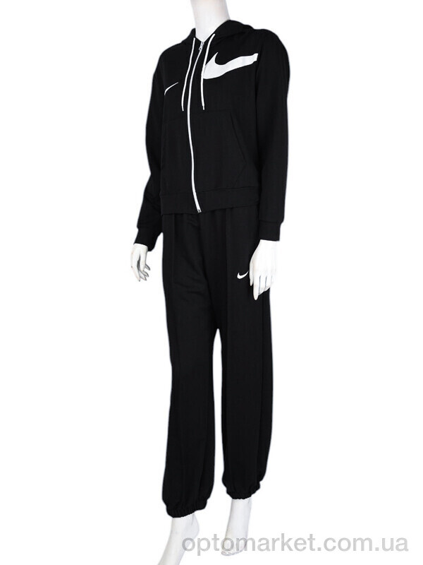 Купить Спортивний костюм жіночі N004-11 black N.ke чорний, фото 1