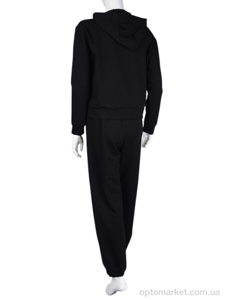 Купить Спортивний костюм жіночі N004-11 black N.ke чорний, фото 3
