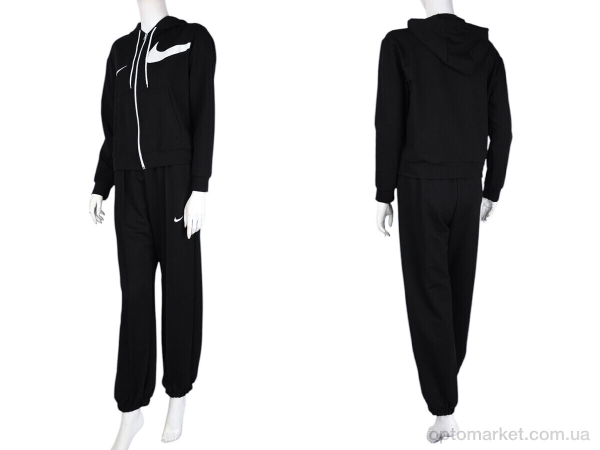 Купить Спортивний костюм жіночі N004-11 black N.ke чорний, фото 4