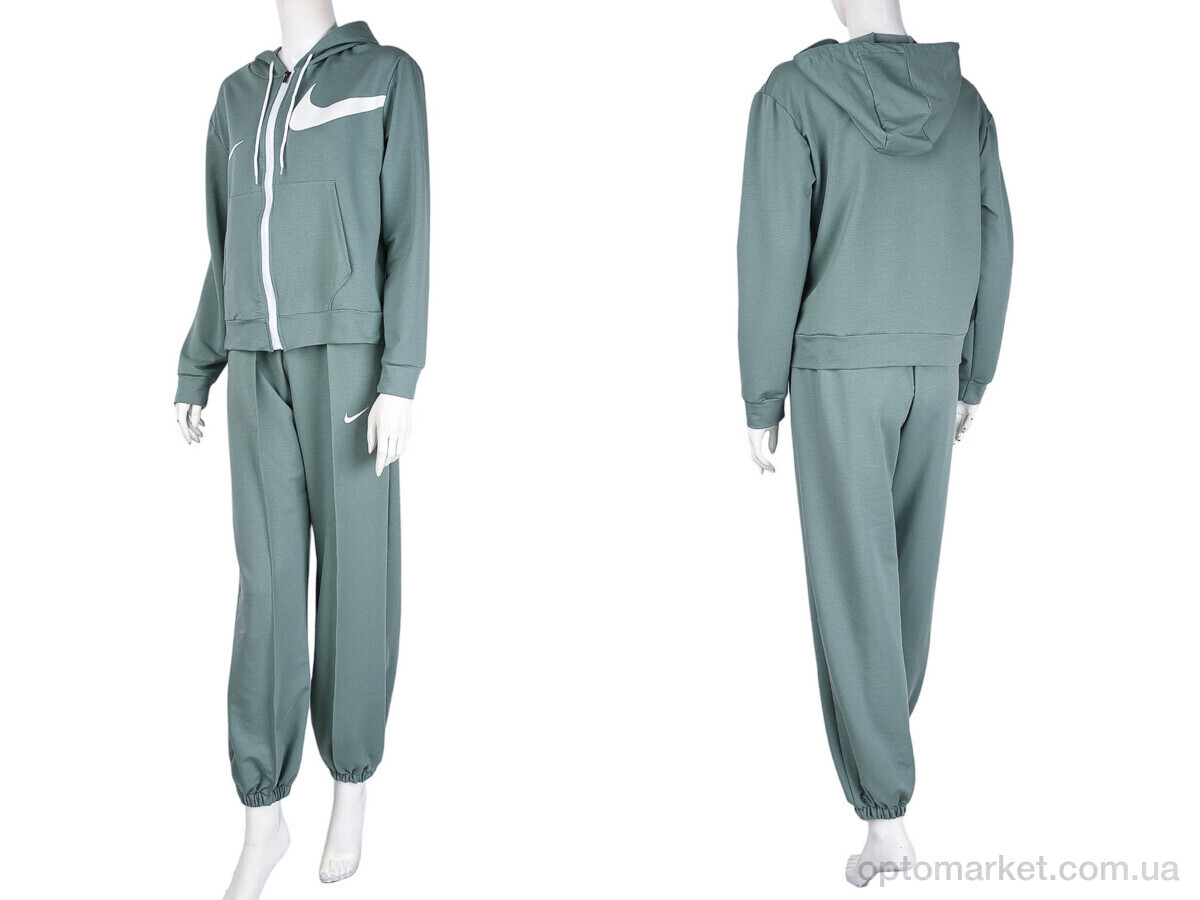 Купить Спортивний костюм жіночі N004-15 green N.ke зелений, фото 4