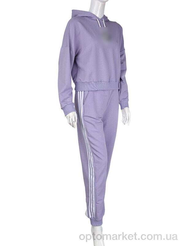 Купить Спортивний костюм жіночі N004-17 violet A.idas фіолетовий, фото 1