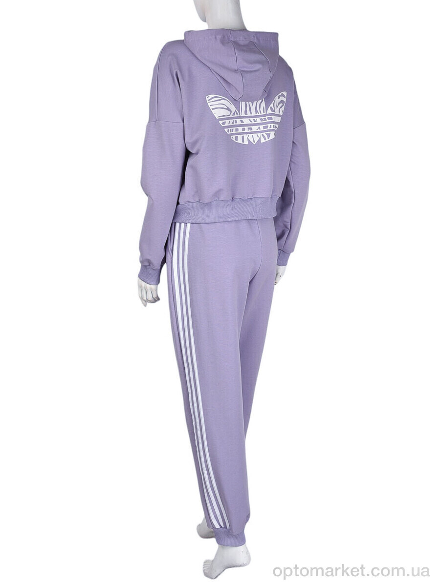 Купить Спортивний костюм жіночі N004-17 violet A.idas фіолетовий, фото 3