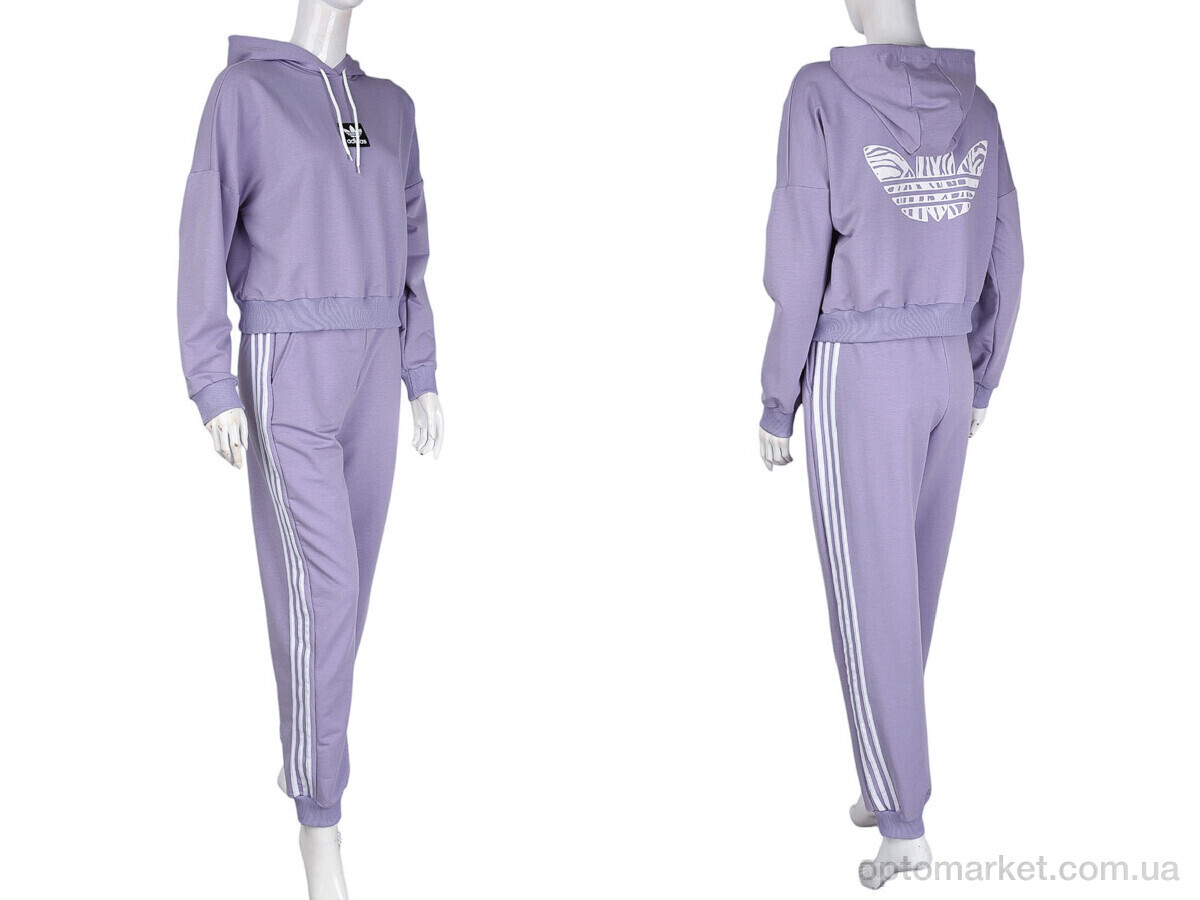 Купить Спортивний костюм жіночі N004-17 violet A.idas фіолетовий, фото 4