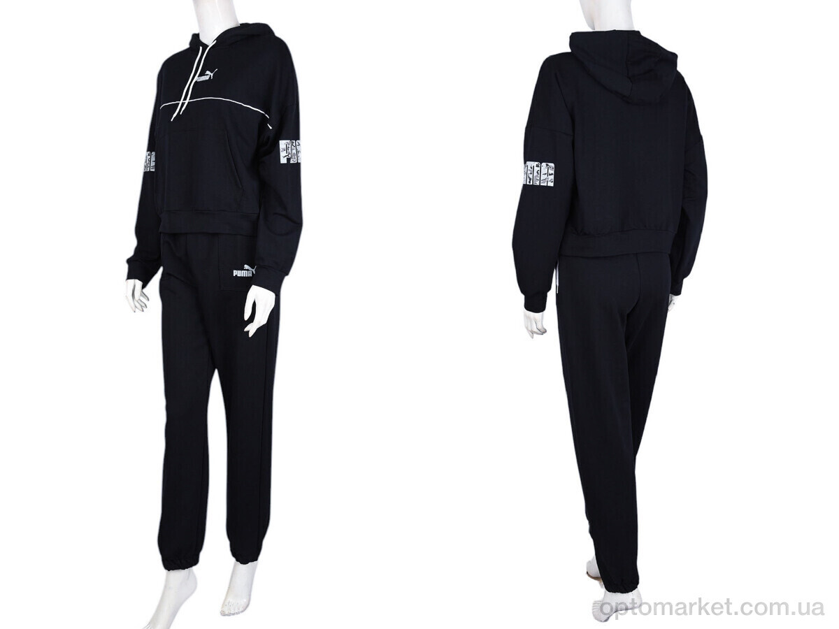 Купить Спортивний костюм жіночі N004-29 navy P.ma синій, фото 4