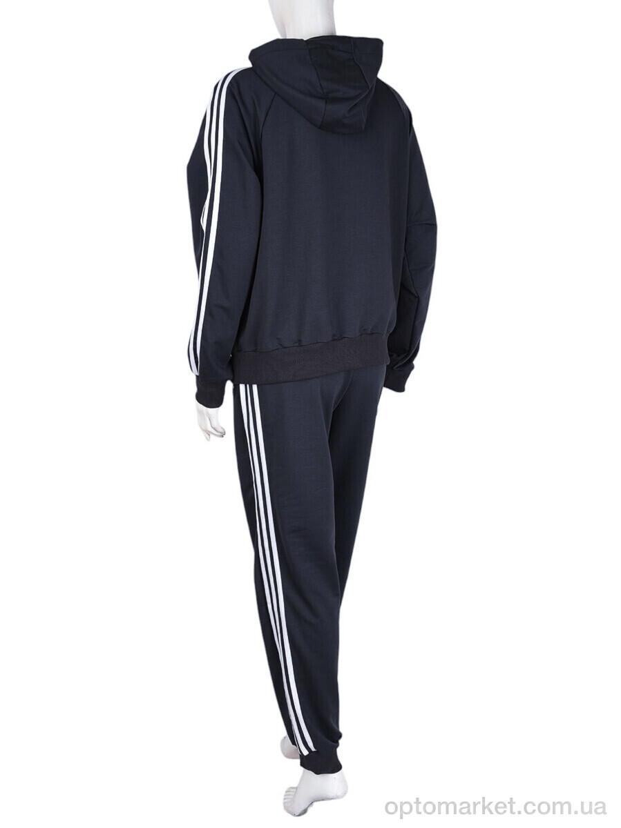 Купить Спортивний костюм жіночі N004-8 grey A.idas сірий, фото 3