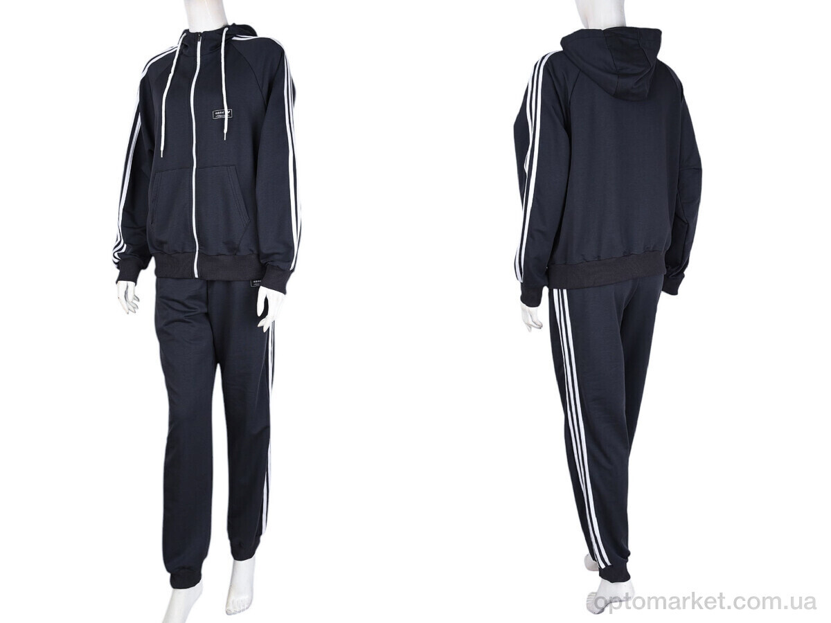 Купить Спортивний костюм жіночі N004-8 grey A.idas сірий, фото 4